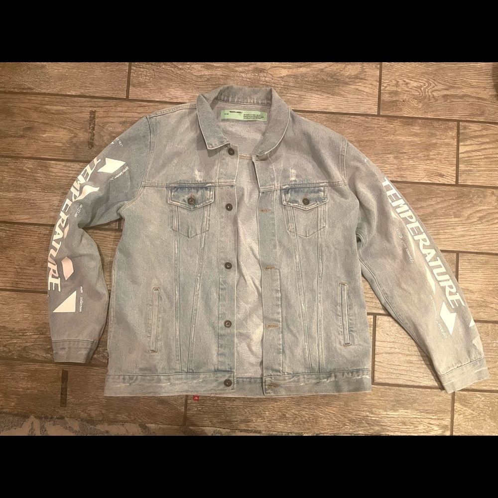 Off White Temperature Jean Jacket - image 1